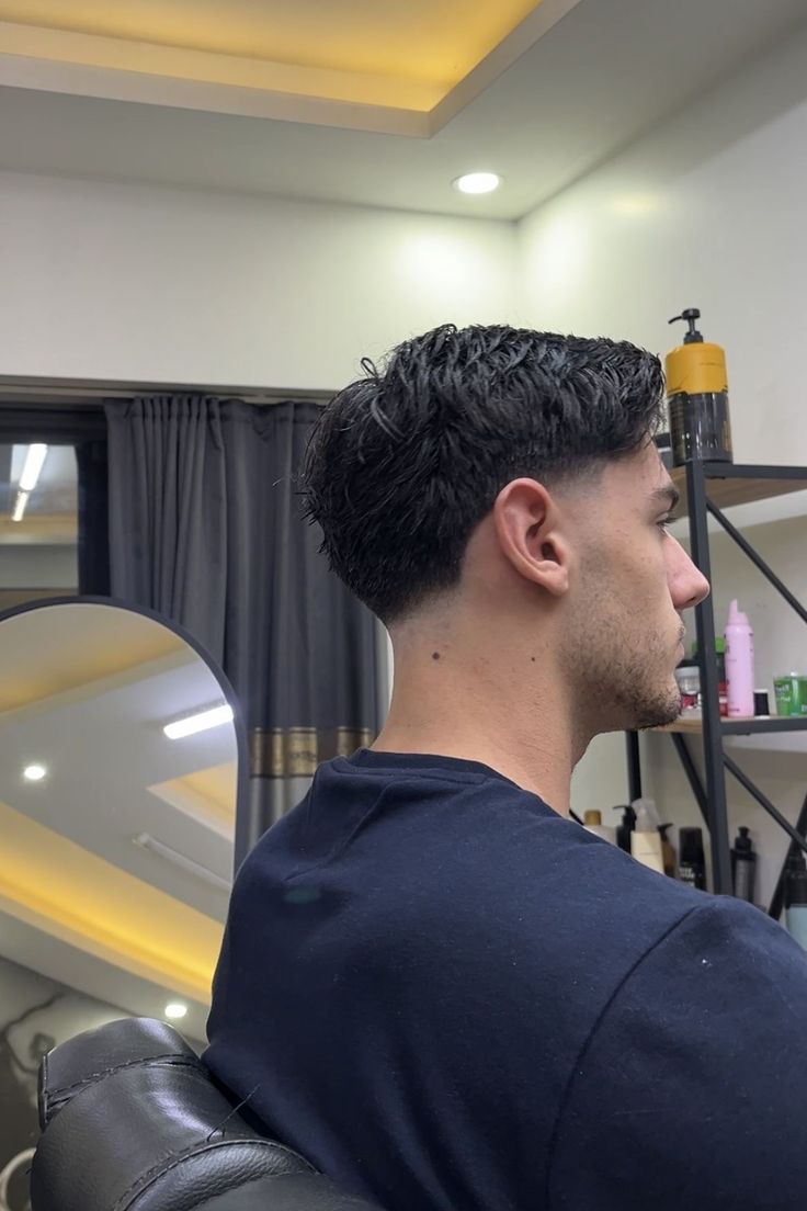 Trabajo de corte de cabello 12