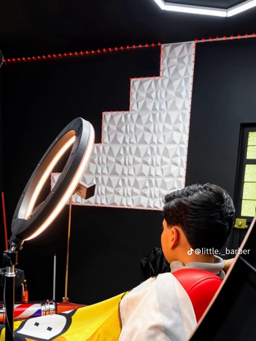 Trabajo de corte de cabello 7