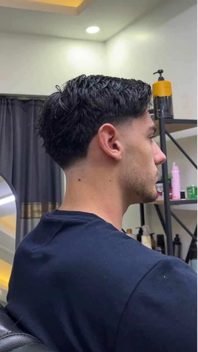 Trabajo de corte de cabello 8